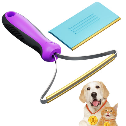 Fido Fave Pet Hair Removal Tool Bundle Mini and Max, Dog Hair Remover For Car, Carpet Scraper Great for Pet Bed, Rugs, Cat Furniture and Car Upholstery